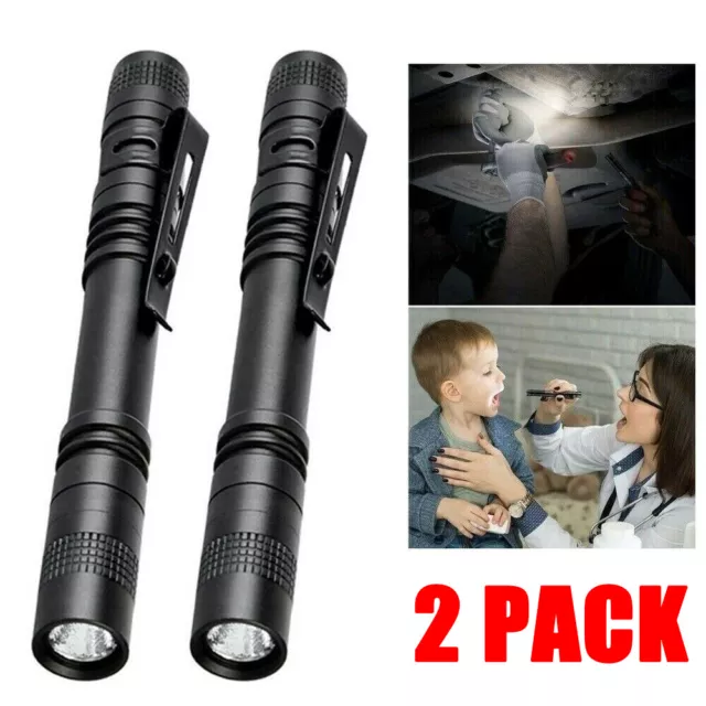 120000lm Small FLASHLIGHT LED Torch Light Mini High Powered Portable Bright Lamp