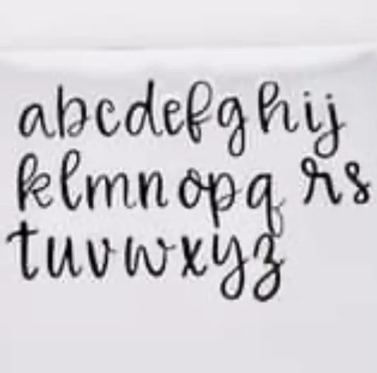 Estampilla perforada letra alfabeto estampado de metal con estampado de letra de fijación de fuentes S'MORES 4 mm
