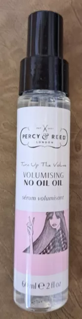 Percy & Reed Turn Up The Volume Volumising No Oil Oil 60ml New