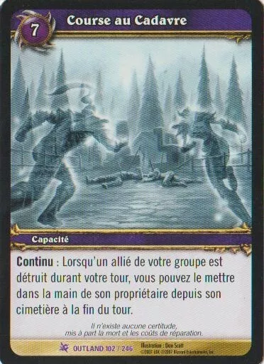 Course au Cadavre #102 EPIC / Outland FR Warcraft TCG