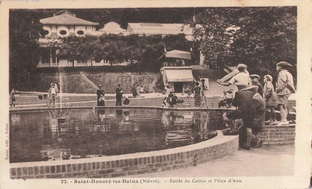 58 - Saint Honore Les Bains - Entree Du Casino 43606