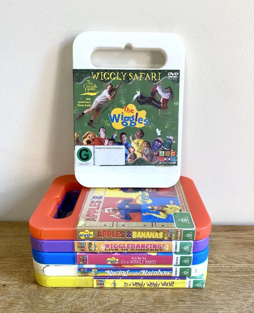 6 X THE Wiggles DVD Bundle Original Cast Including Wiggly Safari Steve ...