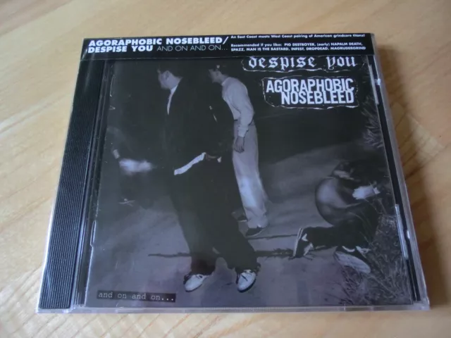 Agoraphobic Nosebleed Despise You NEU OVP Nasum Pig Destroyer Napalm Death Spazz