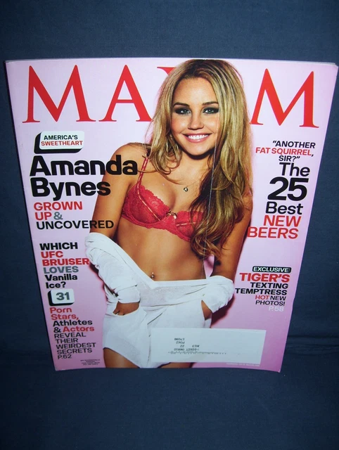 MAXIM MAGAZINE FEBRUARY 2010 Amanda Bynes $14.99 - PicClick