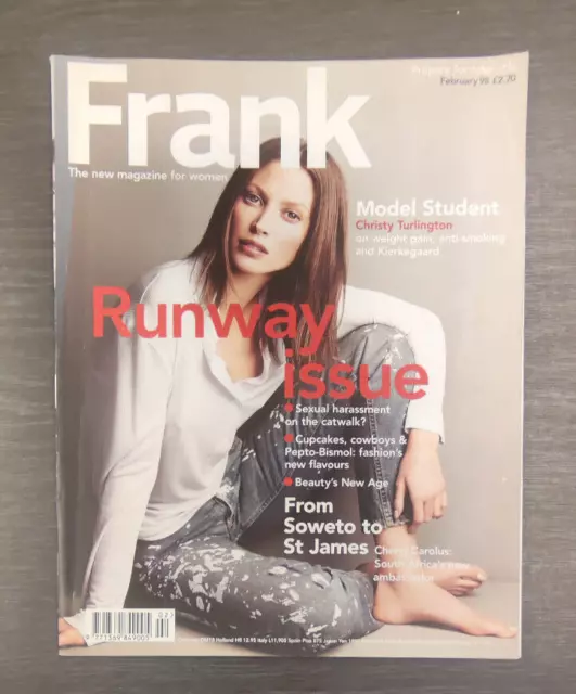 Frank Magazine: February 1998 - Christy Turlington (The Runaway Issue)