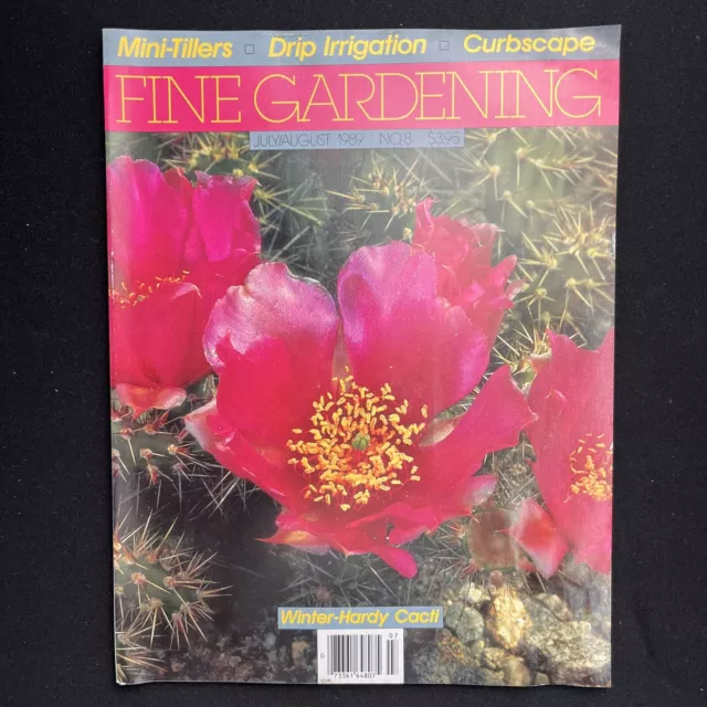 Taunton's Fine Gardening Jul/Aug 1989 No 8 Summer Color Roses Wisteria Ground Co