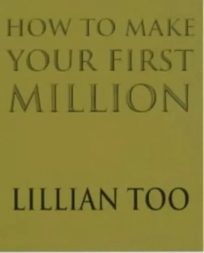 How to Make Your First Million by Too, Lillian Paperback Book The Fast Free