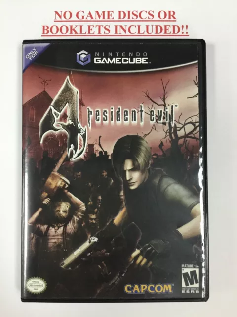 CUSTM REPLACEMENT CASE NO DISC Resident Evil 4 Remake PS5 SEE DESCRIPTION