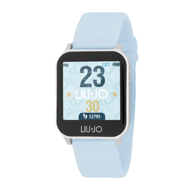 Smartwatch Donna LIU JO LUXURY SWLJ015 Silicone Celeste Touchscreen