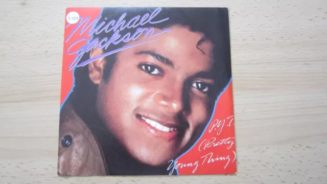 MICHAEL JACKSON Pretty Young Thing Spain Promo 7" promo pressage Espagnol RARE !