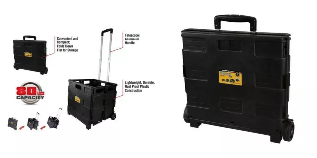 Olympia Tools 85-010 Grand Pack-N-Roll Portable Carrier, Plastic Black
