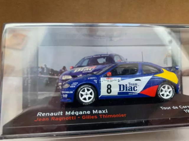 Ixo 1996 Renault Megane Maxi Rally Korsika Modellauto 1/43 No Norev Minichamps