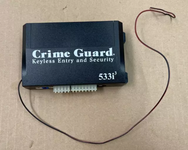 NEW Omega Crime Guard 533i3 Brain Module Only Alarm Controller