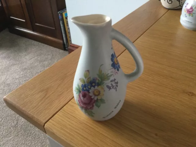 Vintage Buckfast Devon Style Pottery Jug from TINTERN ABBEY