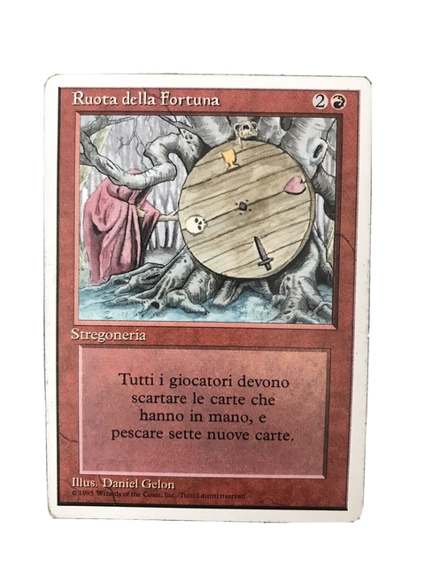 マジック：ザ・ギャザリング Wheel of Fortune Routa della Fortuna Ruota della Fortuna (Wheel of Fortune) · Revised Edition