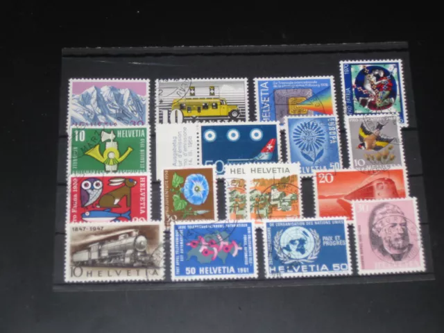 Briefmarken Europa Lot 196: Schweiz ʘ gestempelt - aus alter Sammlung