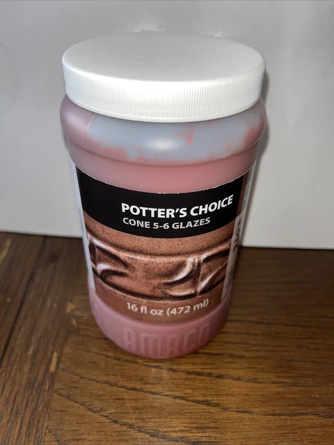 Esmalte AMACO Potter Choice, 16fl oz. Cobre antiguo PC-56