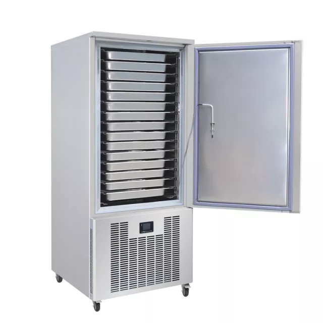 Kolice Commercial 15 Trays Blast Freezer,Blast Chiller for Seafood Desserts