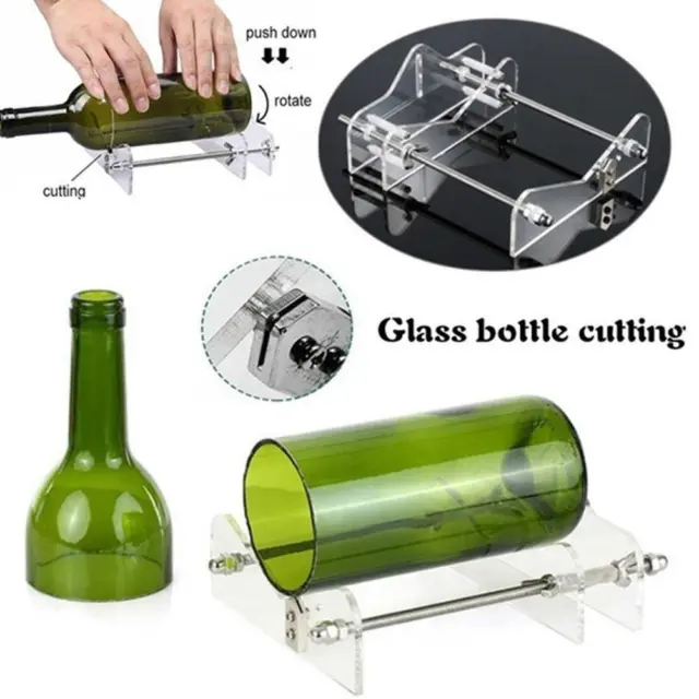 Glass Bottle Cutter Cutting Tool Upgrade Version Square & Round