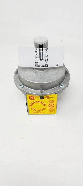 Crossroads Controls 801111310 JD-2 Air Pressure Switch Model JD-2