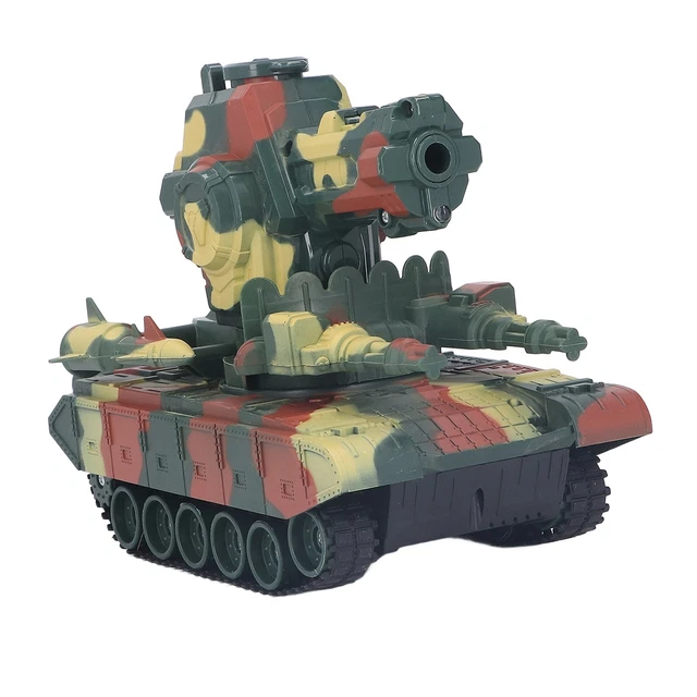 ELECTRIC WATER TANK Car Realistic RC Tank Toy Portable For Unpaved