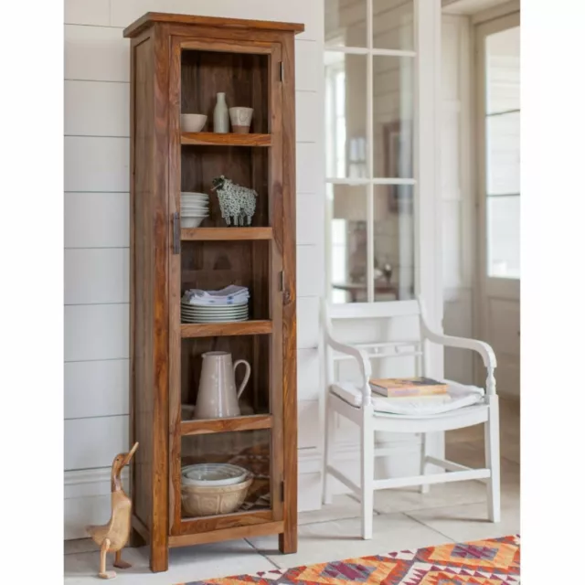 Kitchen Storage Pantry Cabinet Cupboard Food Organizer Wooden Tall Shelf