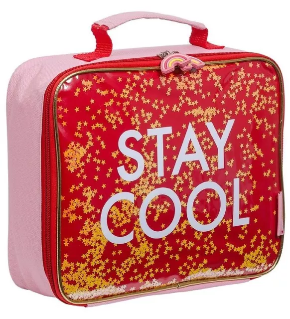 A Little Lovely Company Kühltasche glitzer/pink - ""Stay Cool"" ~ NEU