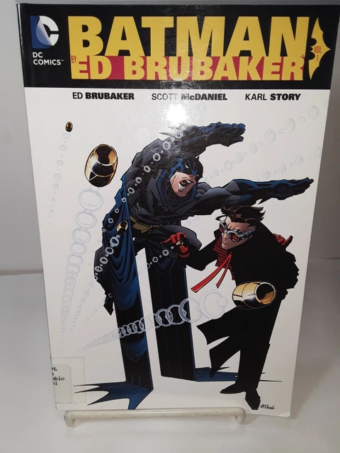 Batman Vol 1 by Ed Brubaker, Scott McDaniel, Karl Story 2016 TPB Ex-Library Copy