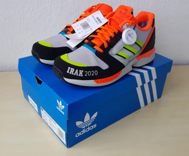 》Adidas Originals ZX 8000 "Irak 2020 GTX" EU 42,5 ⅔ UK 8,5 NEU FX0371 Gore Tex