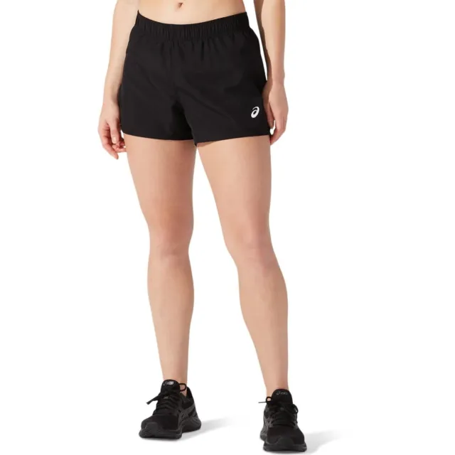 Sports Shorts Asics 4In Black Lady (Size: L) Clothing NEW