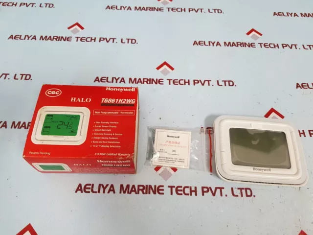 Honeywell t6861h2wg digital thermostat controller
