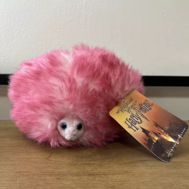 Harry Potter Pink Pygmy Puff  6” Plush Universal Studios Orlando Wizarding World