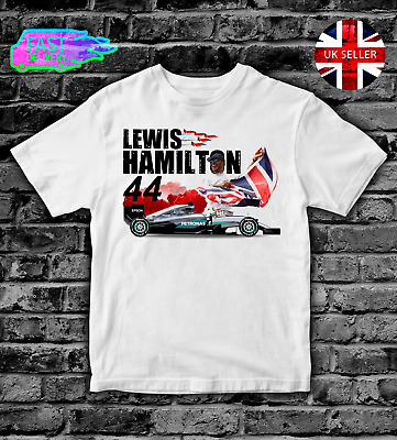 LEWIS HAMILTON F1 Kids T-Shirt Top Boys Girls ADULTS MENS T SHIRT TSHIRT #5