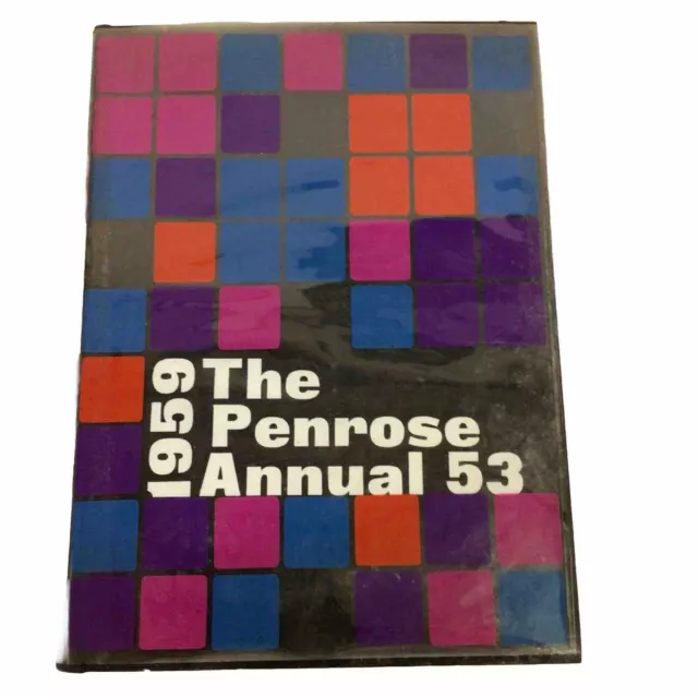 1959 THE PENROSE ANNUAL Vol. 53 LUND HUMPHRIES HARDBACK BOOK