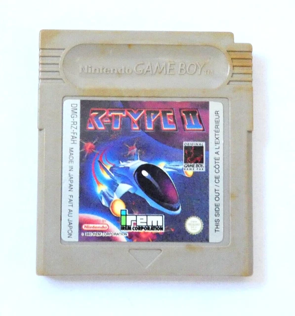 R TYPE II Jeu Pour Console Portable Nintendo Game Boy Gb Cartouche