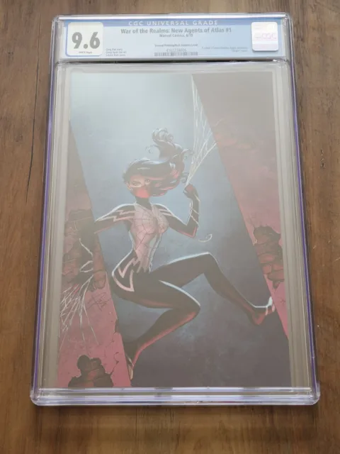 War of the Realms New Agents of Atlas 1 CGC 9.6 Sabine Rich. See description.