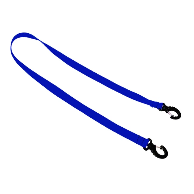 Roller Skates Boots Carrier Straps Sturdy Hook Buckle Shoulder Leash Blue