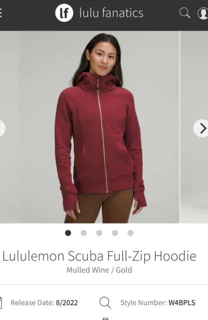 Lululemon Scuba Oversized Funnel Neck Half Zip - Storm Teal - lulu fanatics