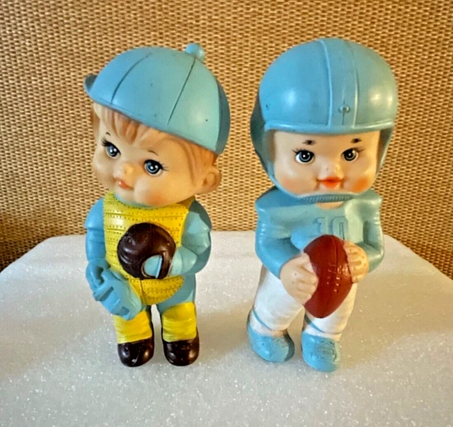 “VINTAGE” 1971 IWAI Industrial (Baseball/Football players) Rubber