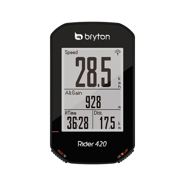 Cyclocomputer GPS Rider 420t + Band Cardio And Sensor Of Cadence BR420T Bryton