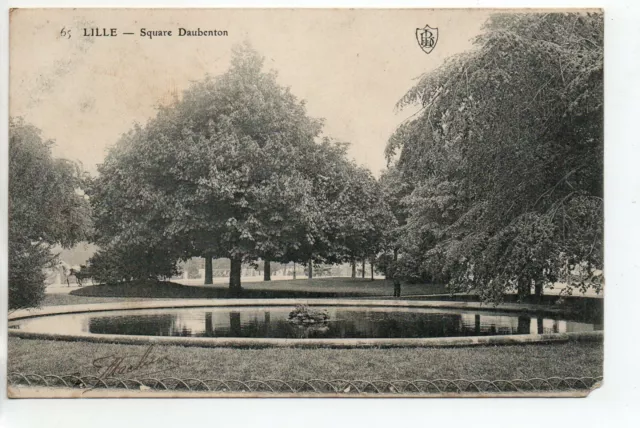 LILLE - Nord - CPA 59 - le Square Daubenton