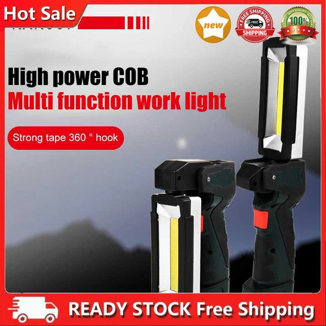 Lámpara de inspección COB plegable luz de campamento para mantenimiento de automóviles de emergencia al aire libre
