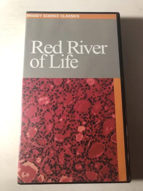 Moody Science Institute Video “Red River Of Life” VHS Hard Case Educational