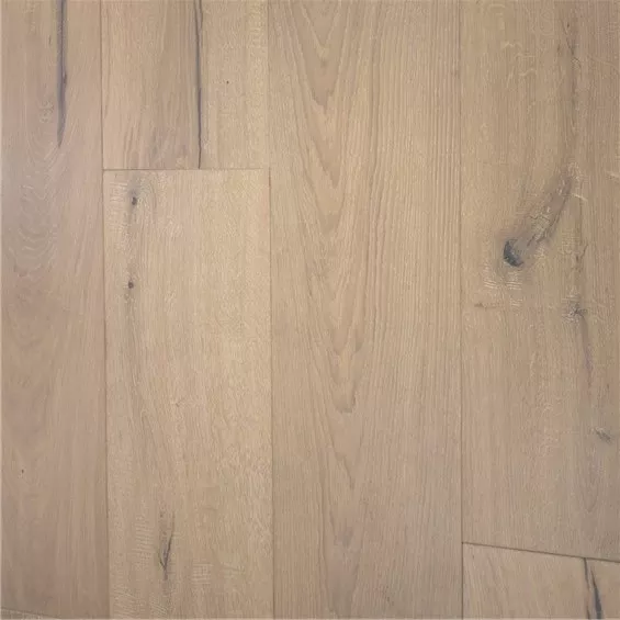 Wide Plank French Oak Wood Flooring, Sierra, Prefinished Engineered, Sample