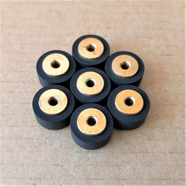 13 x 8,5 x 2,5 mm puleggia cinghia ruota registratore di pressione in gomma registratore cassette Deck pizzica rullo lettore nastro 13 x 8,5 x 2,5 mm puleggia cinghia ruota registratore di pressione in gomma registratore cassette Deck pizzica rullo lettore nastro