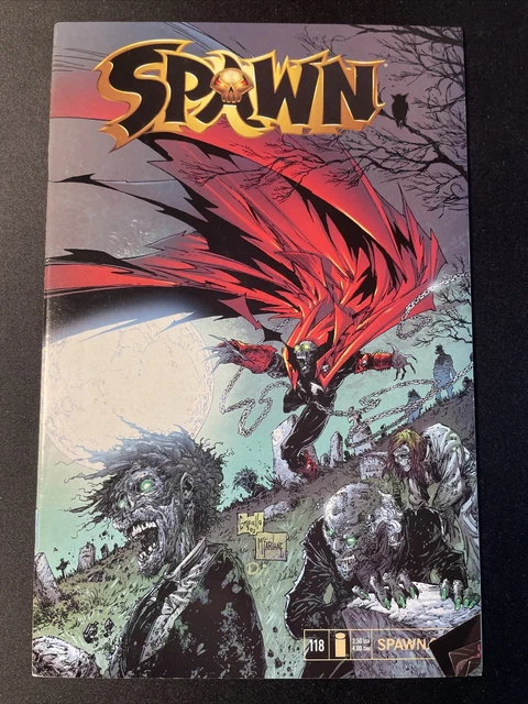 Spawn #118 Image Comics 1st Print Todd Mcfarlane Low Print Run Comic Mid Grade
