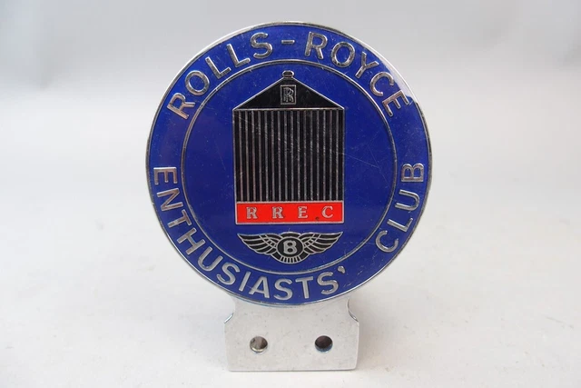 AUTO PLAKETTE - RREC - Rolls Royce Enthusiasts Club EUR 22,00 - PicClick DE