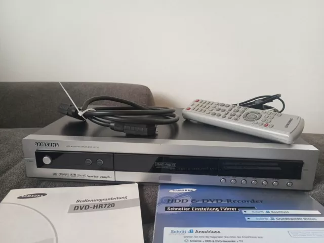 Samsung DVD-HR720 HDD und DVD-Recorder Festplattenrecorder