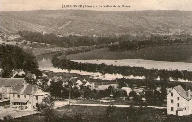 Y18 / Dept 02 Cpa Jaulgonne 1929 La Vallee De La Meuse / Tbe