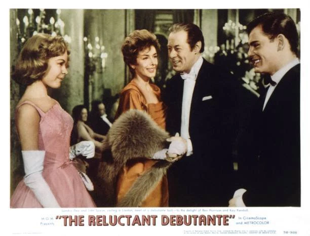 THE RELUCTANT DEBUTANTE lobbycard Sandra Dee Kay Kendall Rex Harrison ...